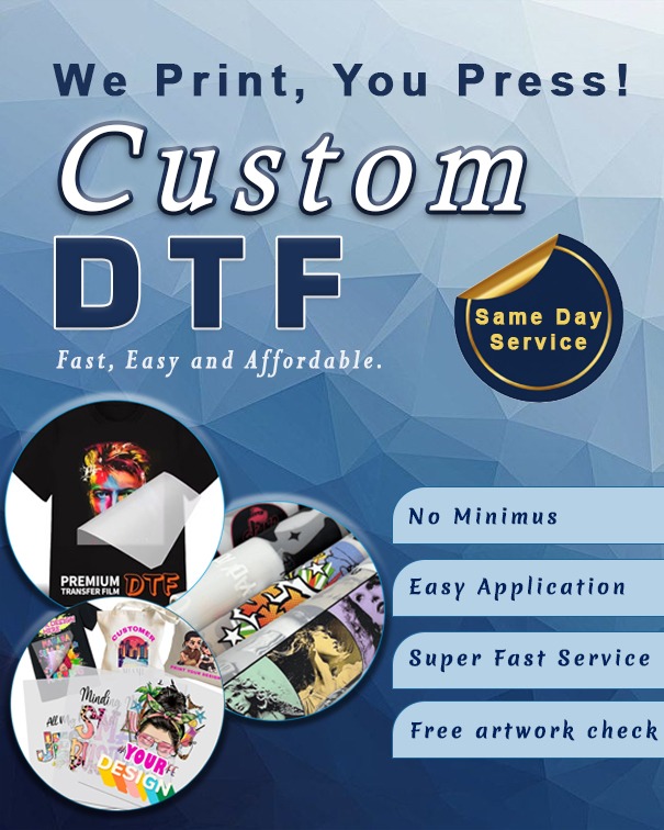 Fabric DTF Printing Service Banner
