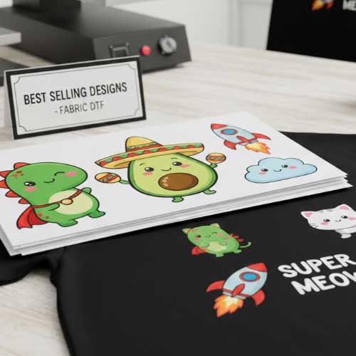 DTF printing products and custom printing services by Best Choice Designs