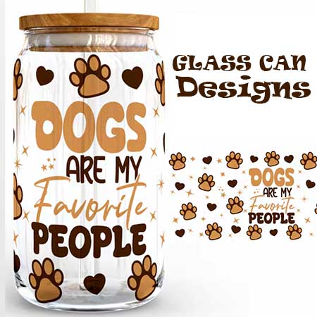 Custom Glass Tumbler Printing Services - DTF Printing Products - Personalized Tumblers