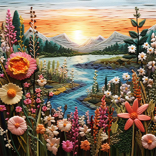 Nature-themed DTF printing products showcasing eco-friendly designs